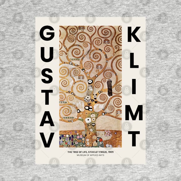 Gustav Klimt The Tree Of Life Exhibition by VanillaArt